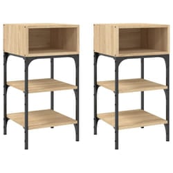 VidaXL 825886 nightstand/bedside table Oak