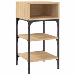 VidaXL 825886 nightstand/bedside table Oak - Additional view 4