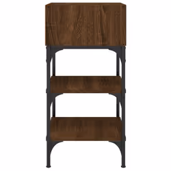 vidaXL Bedside Tables Side Table Nightstand 2 pcs Sonoma Oak Engineered Wood - brown oak, 2 pcs - Additional view 5