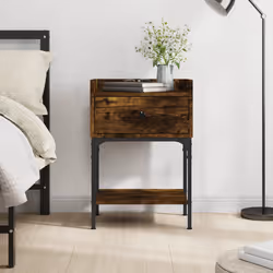 VidaXL 825897 nightstand/bedside table Oak