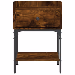 VidaXL 825897 nightstand/bedside table Oak - Additional view 4