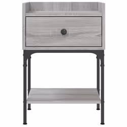 VidaXL 825899 nightstand/bedside table Oak - Additional view 4