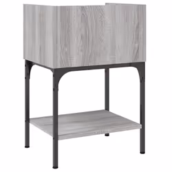 VidaXL 825899 nightstand/bedside table Oak - Additional view 6