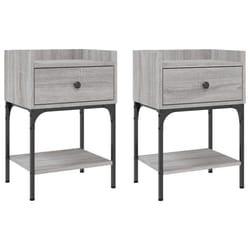 VidaXL 825900 nightstand/bedside table Oak