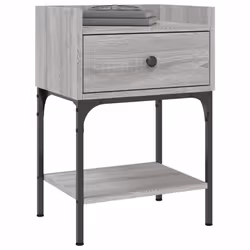 VidaXL 825900 nightstand/bedside table Oak