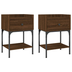 VidaXL 825902 nightstand/bedside table Oak