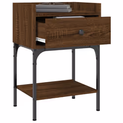 VidaXL 825902 nightstand/bedside table Oak - Additional view 4