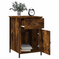 VidaXL 825907 nightstand/bedside table Oak - Additional view 4