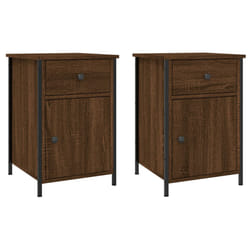 VidaXL 825912 nightstand/bedside table Oak
