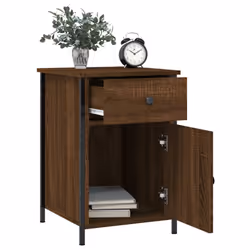 VidaXL 825912 nightstand/bedside table Oak - Additional view 4