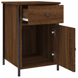 VidaXL 825912 nightstand/bedside table Oak - Additional view 7