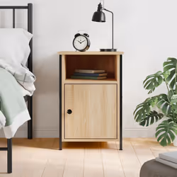 VidaXL 825915 nightstand/bedside table Oak