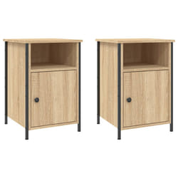 VidaXL 825916 nightstand/bedside table Oak