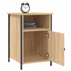 VidaXL 825916 nightstand/bedside table Oak - Additional view 4