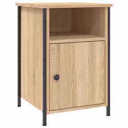 VidaXL 825916 nightstand/bedside table Oak - Additional view 5