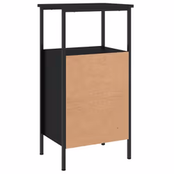 VidaXL 825923 nightstand/bedside table Black - Additional view 8