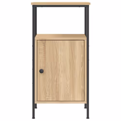 vidaXL Bedside Cabinet Side Bed Table Nightstand Sonoma Oak Engineered Wood - sonoma oak - Additional view 4
