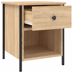 VidaXL 825935 nightstand/bedside table Oak - Additional view 5