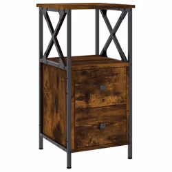 VidaXL 825947, Oak, Iron, Wood, 340 mm, 355 mm, 700 mm, 1 pc(s)