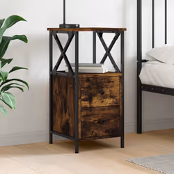 VidaXL 825947 nightstand/bedside table Oak