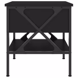 VidaXL 825953 nightstand/bedside table Black - Additional view 7