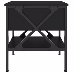 VidaXL 825954 nightstand/bedside table Black - Additional view 8