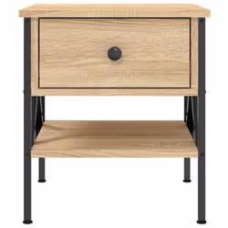VidaXL 825955 nightstand/bedside table Oak - Additional view 5