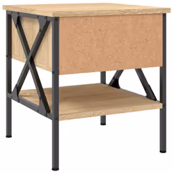 VidaXL 825955 nightstand/bedside table Oak - Additional view 8