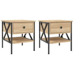 VidaXL 825956 nightstand/bedside table Oak