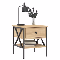 VidaXL 825956 nightstand/bedside table Oak