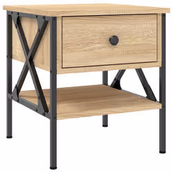 VidaXL 825956 nightstand/bedside table Oak - Additional view 5