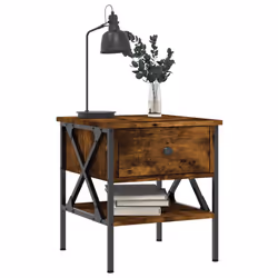 VidaXL 825957 nightstand/bedside table Oak