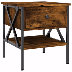 VidaXL 825958 nightstand/bedside table Oak - Additional view 5