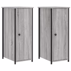 VidaXL 825970, Oak, Iron, Wood, 320 mm, 420 mm, 800 mm, 2 pc(s)