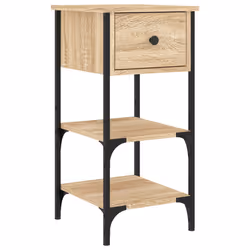 VidaXL 825975, Oak, Iron, Wood, 340 mm, 360 mm, 700 mm, 1 pc(s)