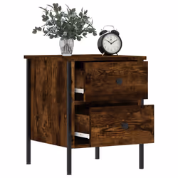 VidaXL 825987 nightstand/bedside table Oak - Additional view 4