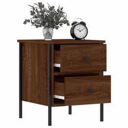 VidaXL 825992 nightstand/bedside table Oak - Additional view 4