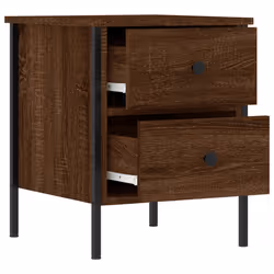 VidaXL 825992 nightstand/bedside table Oak - Additional view 7
