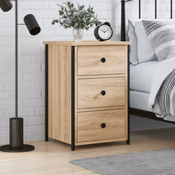 VidaXL 825995 nightstand/bedside table Oak