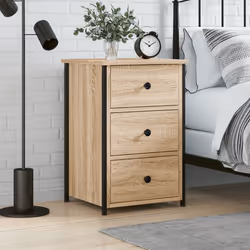 VidaXL 825996 nightstand/bedside table Oak