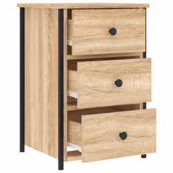 VidaXL 825996 nightstand/bedside table Oak - Additional view 6