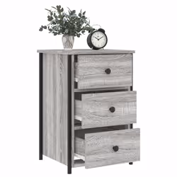 VidaXL 825999 nightstand/bedside table Oak - Additional view 4