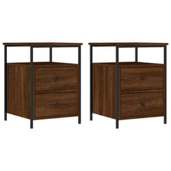 VidaXL 826012 nightstand/bedside table Oak