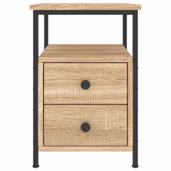 VidaXL 826015 nightstand/bedside table Oak - Additional view 5