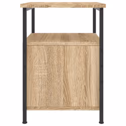 VidaXL 826015 nightstand/bedside table Oak - Additional view 7