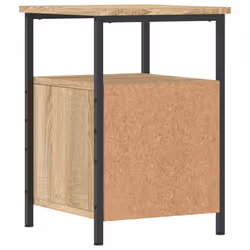 VidaXL 826015 nightstand/bedside table Oak - Additional view 8
