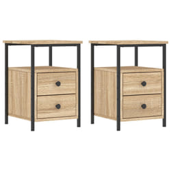 VidaXL 826016 nightstand/bedside table Oak