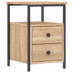 VidaXL 826016 nightstand/bedside table Oak - Additional view 5