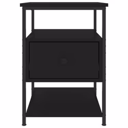 VidaXL 826024 nightstand/bedside table Black - Additional view 7
