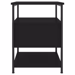 VidaXL 826024 nightstand/bedside table Black - Additional view 8